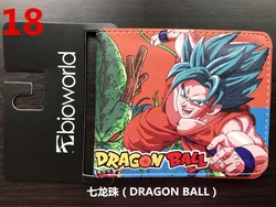 New Hot Anime Series Wallet Dragon Ball Z Son Goku Pu Leather Short Multi Functional Multi Fashion Two Fold Student Coin Purse