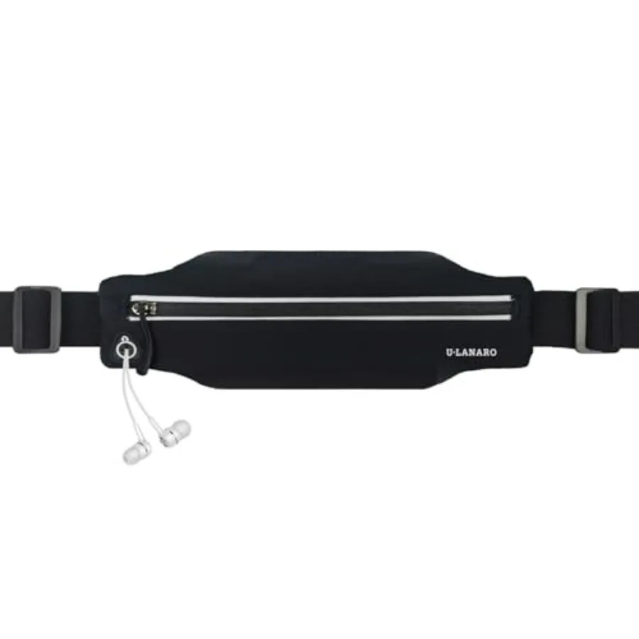 

Slim Running Belt Fanny Pack for Men Women, Running Phone Holder Runners Pouch Waist Pack for Workout, Money Belt, Running Gear