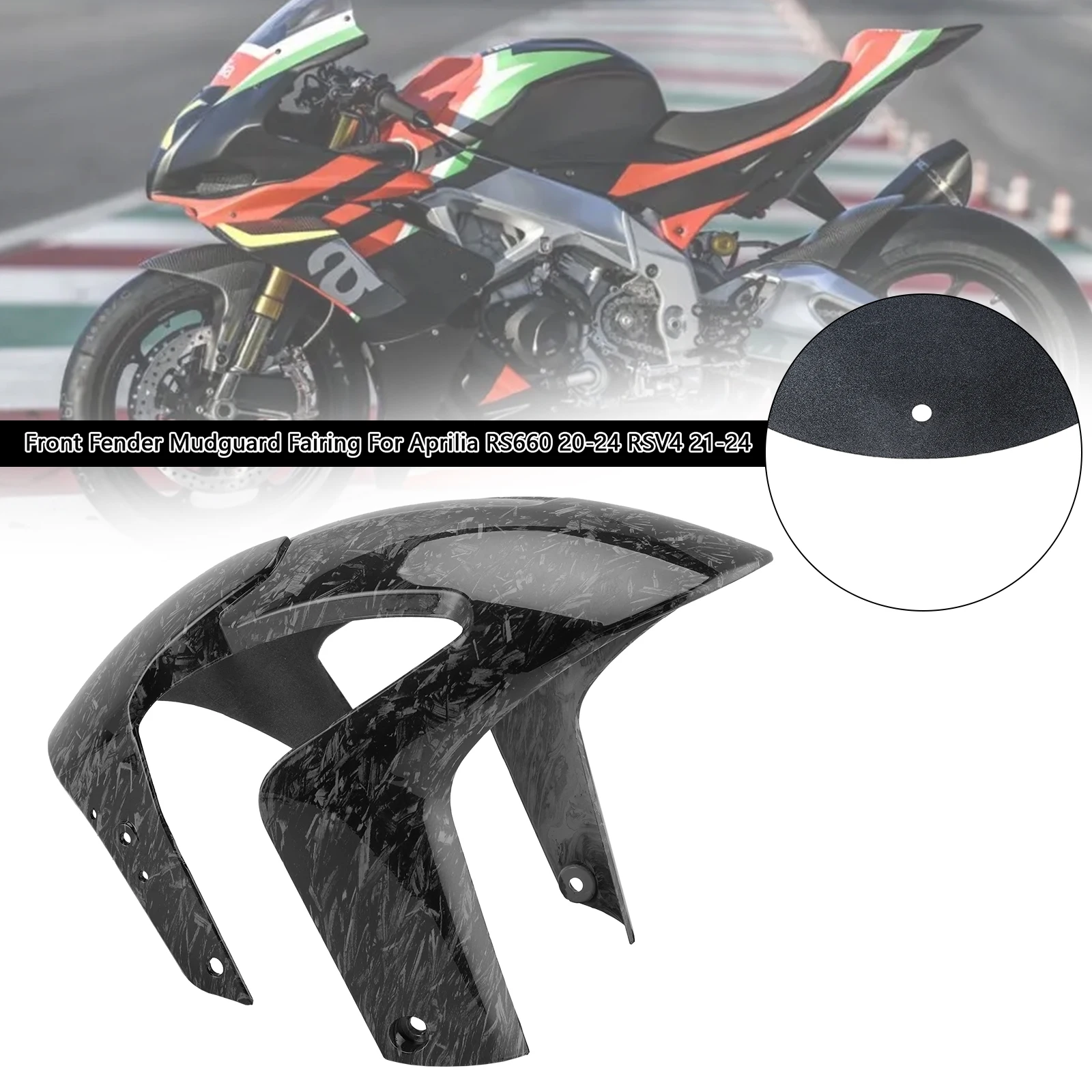 

Topteng Front Fender Mudguard Fairing For Aprilia RS660 20-24 RSV4 21-24