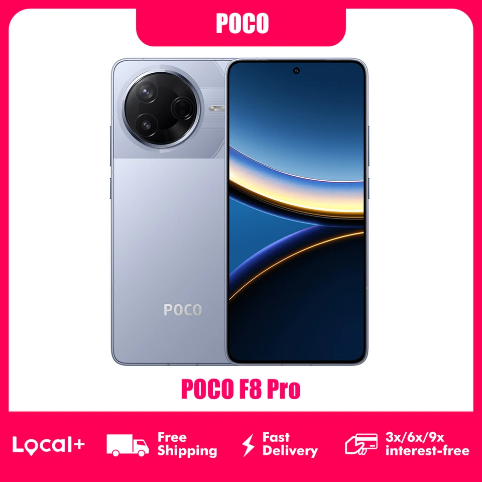 POCO F8 Pro 5G 12GB/256GB 12GB/512GB Smartphone Snapdragon 8 Elite
