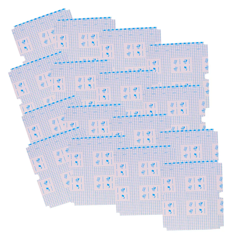 16 Pcs Wrapping Book Cover Self Adhesive Clear Transparent Waterproof Protectors