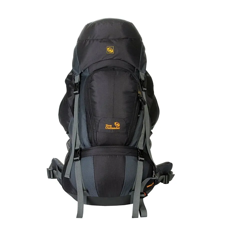 Water-Resistant Trekking Backpack, Inter Frame, Rain Cover, 80L