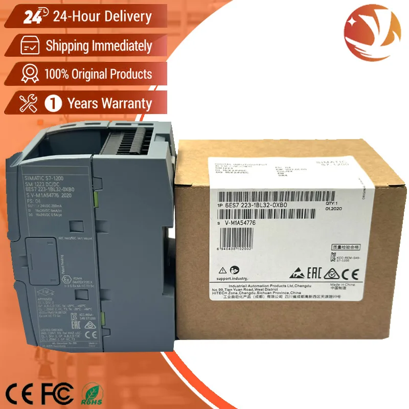 Brand New 6ES7223-1BL32-0XB0 Input/output Module 24 V for SIMATIC S7-1200 PLC PAC Dedicated Controllers 6ES7 223-1BL32-0XB0