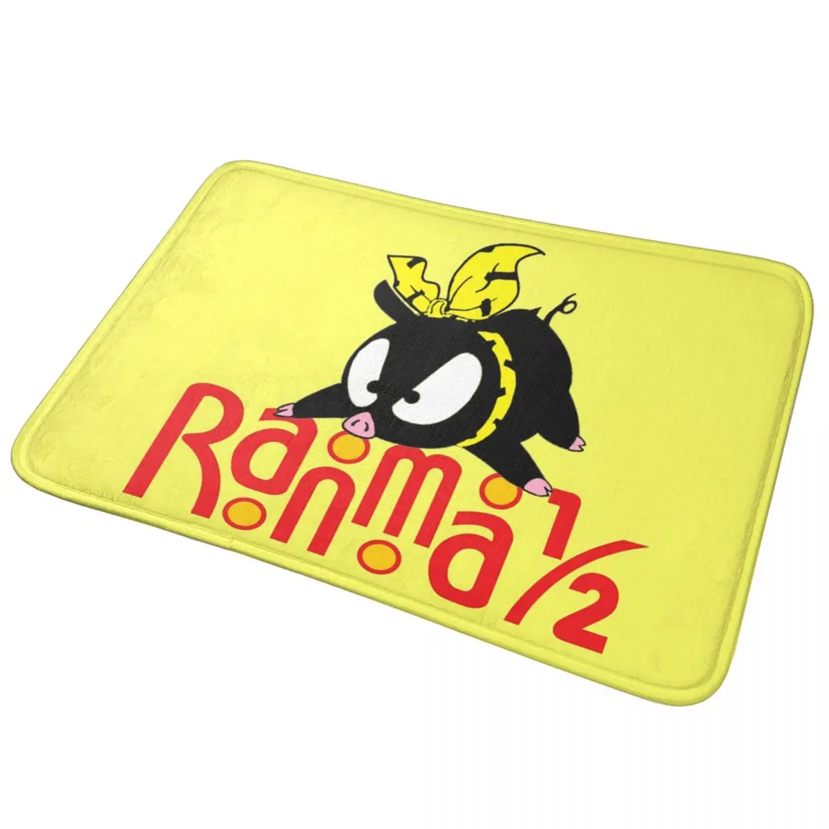 Felpudo antideslizante Pchan y Ranma 12, alfombra duradera para entrada de cocina, hogar, baño, sala de estar, alfombrillas