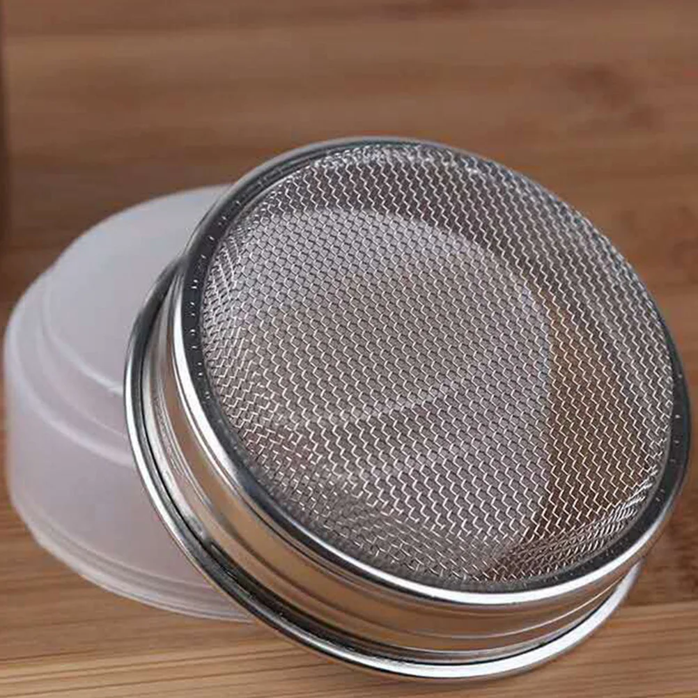 

1pc Stainless Steel Seasoning Jar L Size Food Grade Salt Pepper Spice Bottle Leak Proof Kitchen Organizer Condiment