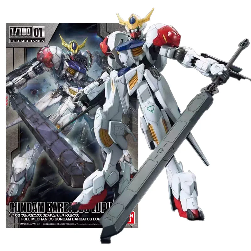 

Bandai Gundam Model Kit Anime Figure TV 1/100 ASW-G-08 Barbatos Lupus Genuine Gunpla Model Anime Action Figure Toys for Children