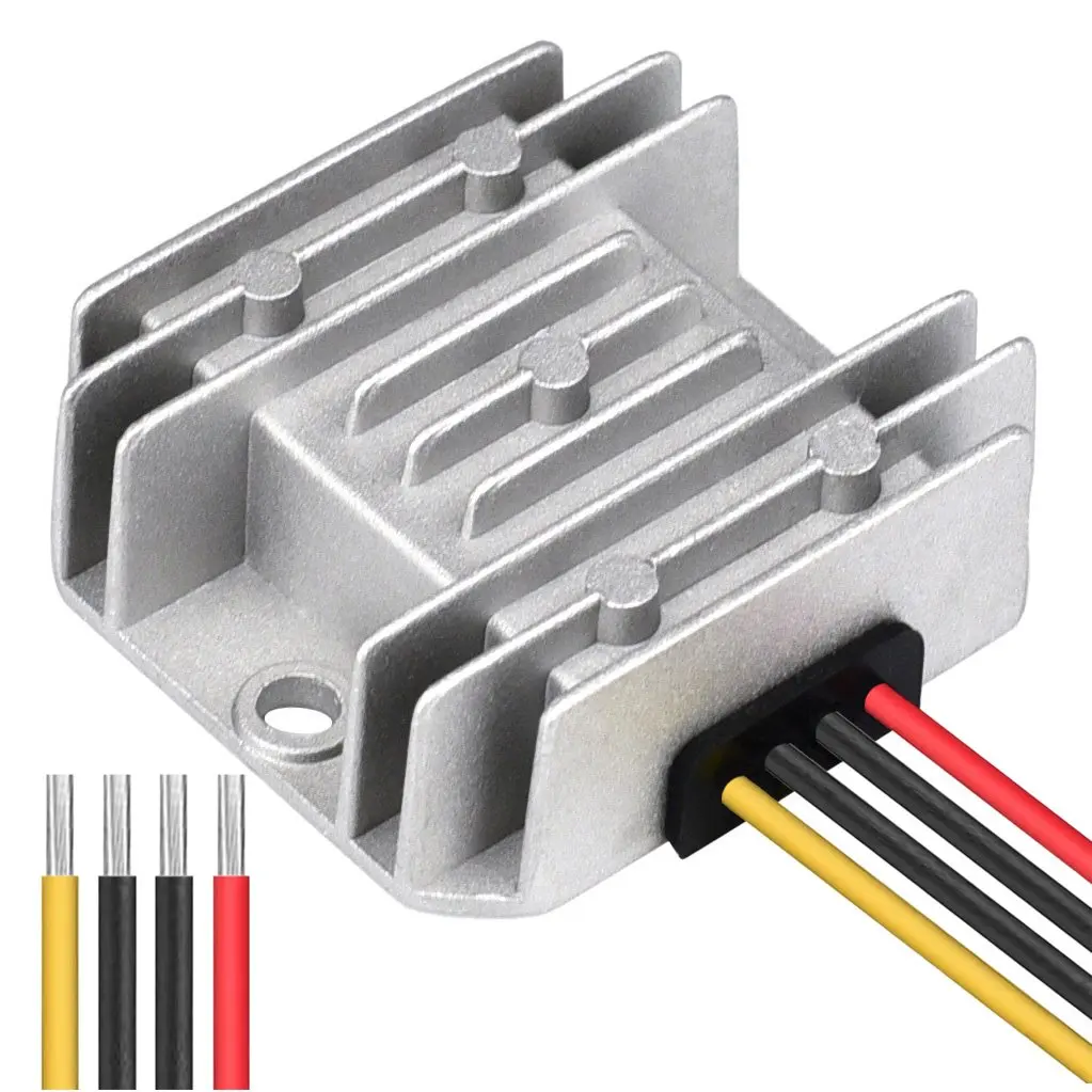 24V to 12V 10A Converter DC DC Buck Converter Step Down 18V~35Vto12V 5A Voltage Reducer Waterproof Module Transformer (10A 120W)