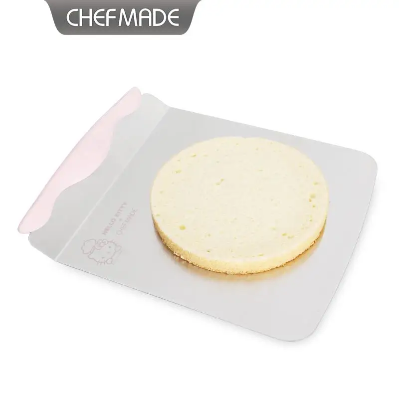 CHEFMADE Stainless Steel HelloKitty Cake Server Pizza Spatula with Handle, Baking Tool for Cake Pizza