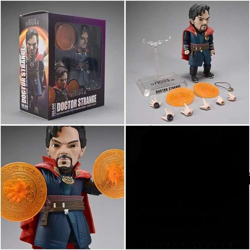 Beast Kingdom Avengers Infinity War Doctor Strange Eaa-072 Action Figure Toy Model Gift Desktop Ornament  Birthday Present