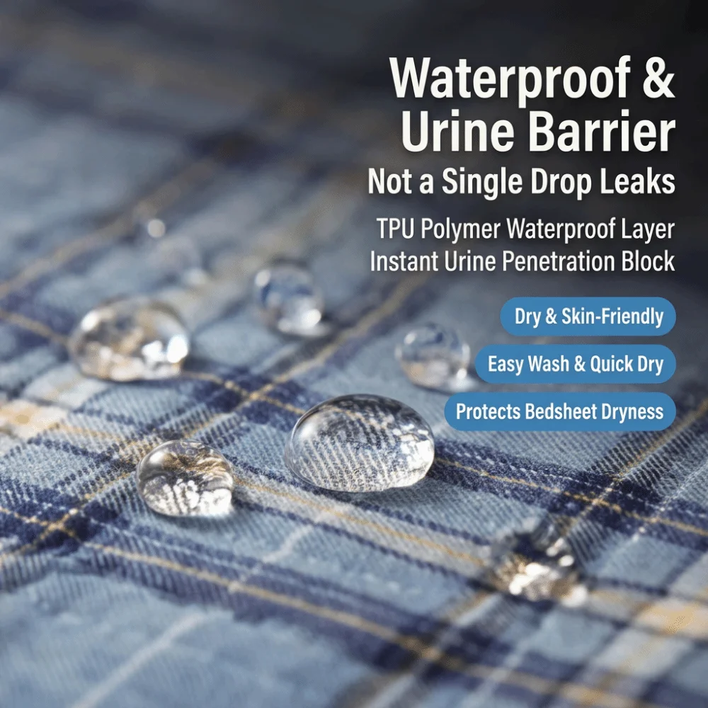 Washable Patient Positioning Transfer Pad Lightweight Leak-Resistant Turning Assist Sheet Low Friction Flexible