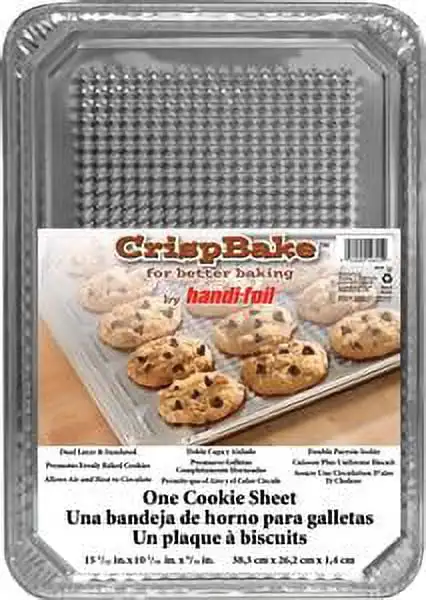 

Handi-Foil Aluminum Crisp Bake 15 x 10-inch Cookie Sheet 1 Count