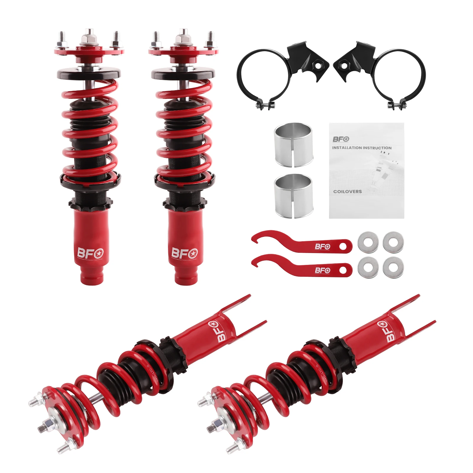 Full Coilovers Shocks Kit For Honda Civic 1992-1995 EG EH EJ Acura Integra 1994-2001 DC2 DC4