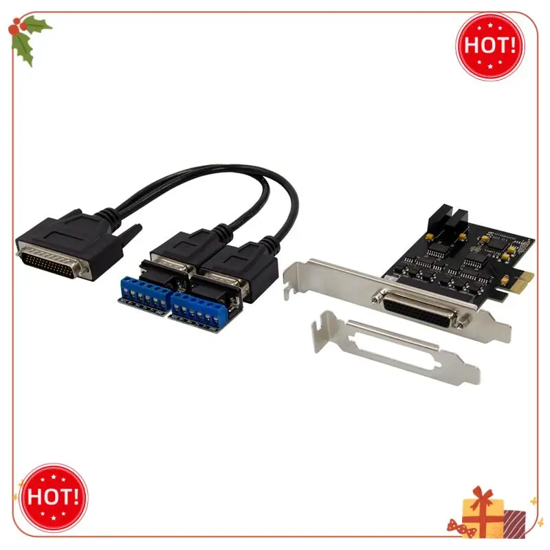 

Карта Durable-Control ST335 Pcie X1 17V352 2S Промышленная RS232/RS485 Многофункциональная удобная запасная карта управления связью
