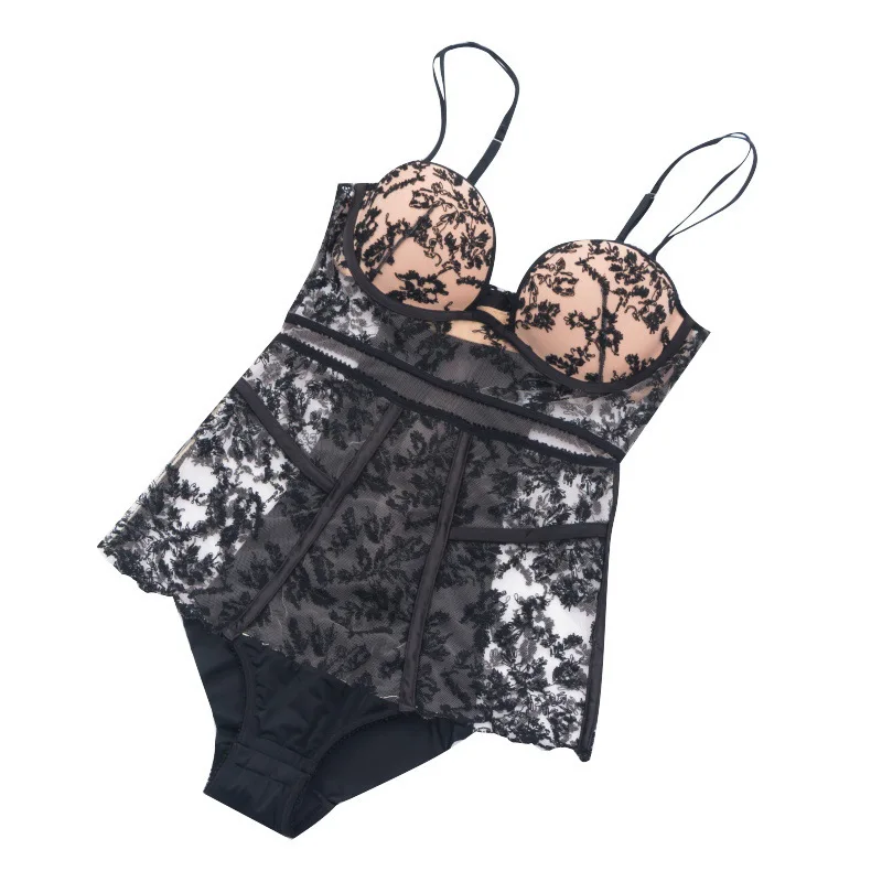 민수 2025 신상 트렌디 블랙 섹시 레이스 홀터넥 스트랩 원피스 수영복 (여성용, 복부 보정, 슬리밍, 핫스프링 휴가)