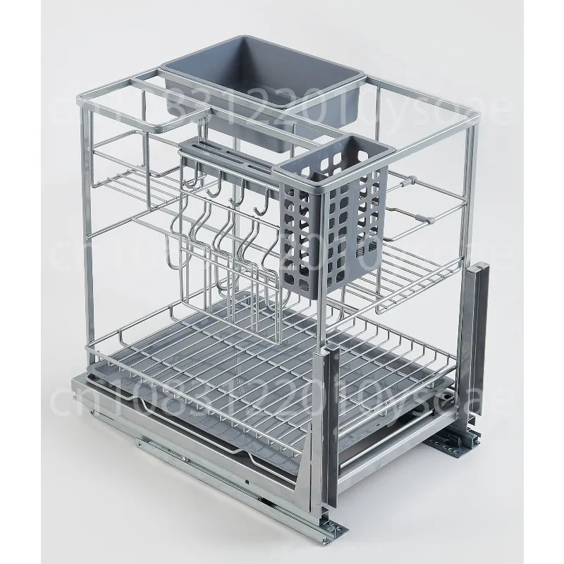 armoire-de-production-de-paniers-de-condiments-de-grande-capacite-panier-de-rangement-de-paniers-d'assaisonnement-panier-de-tiroir-de-ligne-f