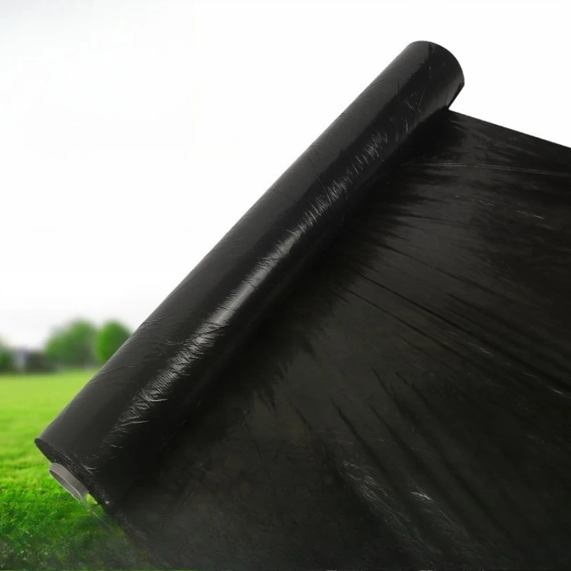 

Black plastic film agricultural seed vegetable garden thermal insulation and moisturizing long grass fruit tree planting farmlan