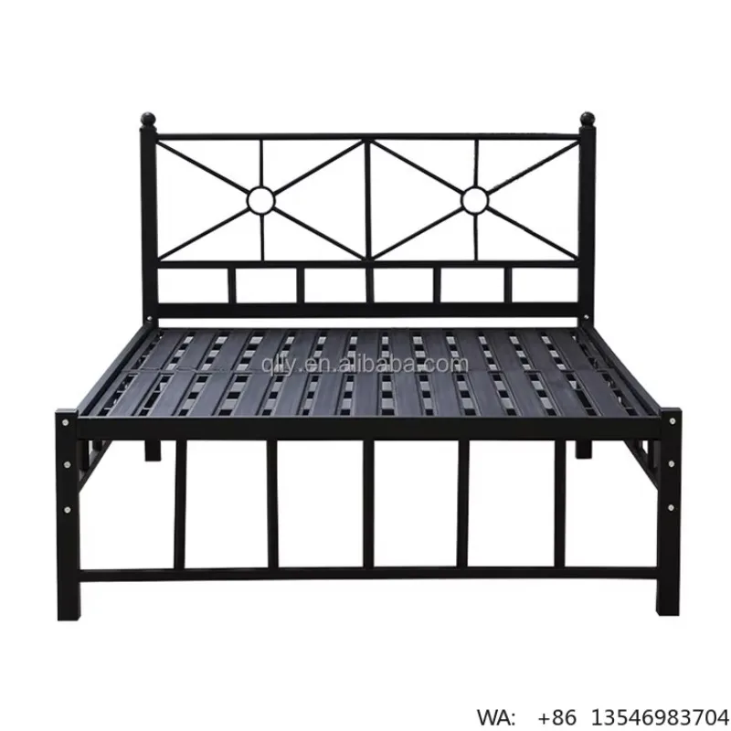 

Minimalist Wooden Kids Platform Bed Frame Eco-Friendly Stable Slat Support Comfortable Sleeping Bed Bedroom Furniture
