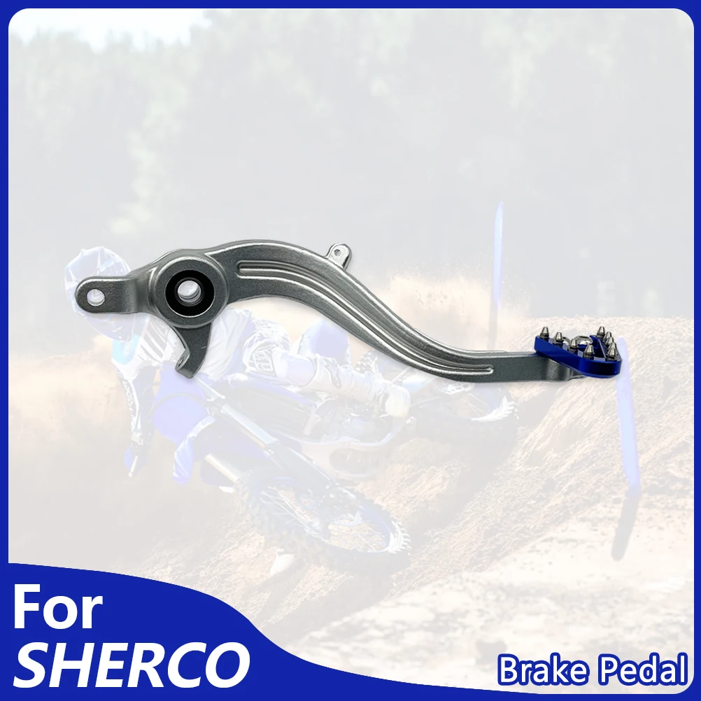 

Для Sherco SE/SEF 125-500 2014-2024 детали для мотокросса, алюминиевый рычаг задней педали тормоза в сборе, аксессуары для мотоциклов