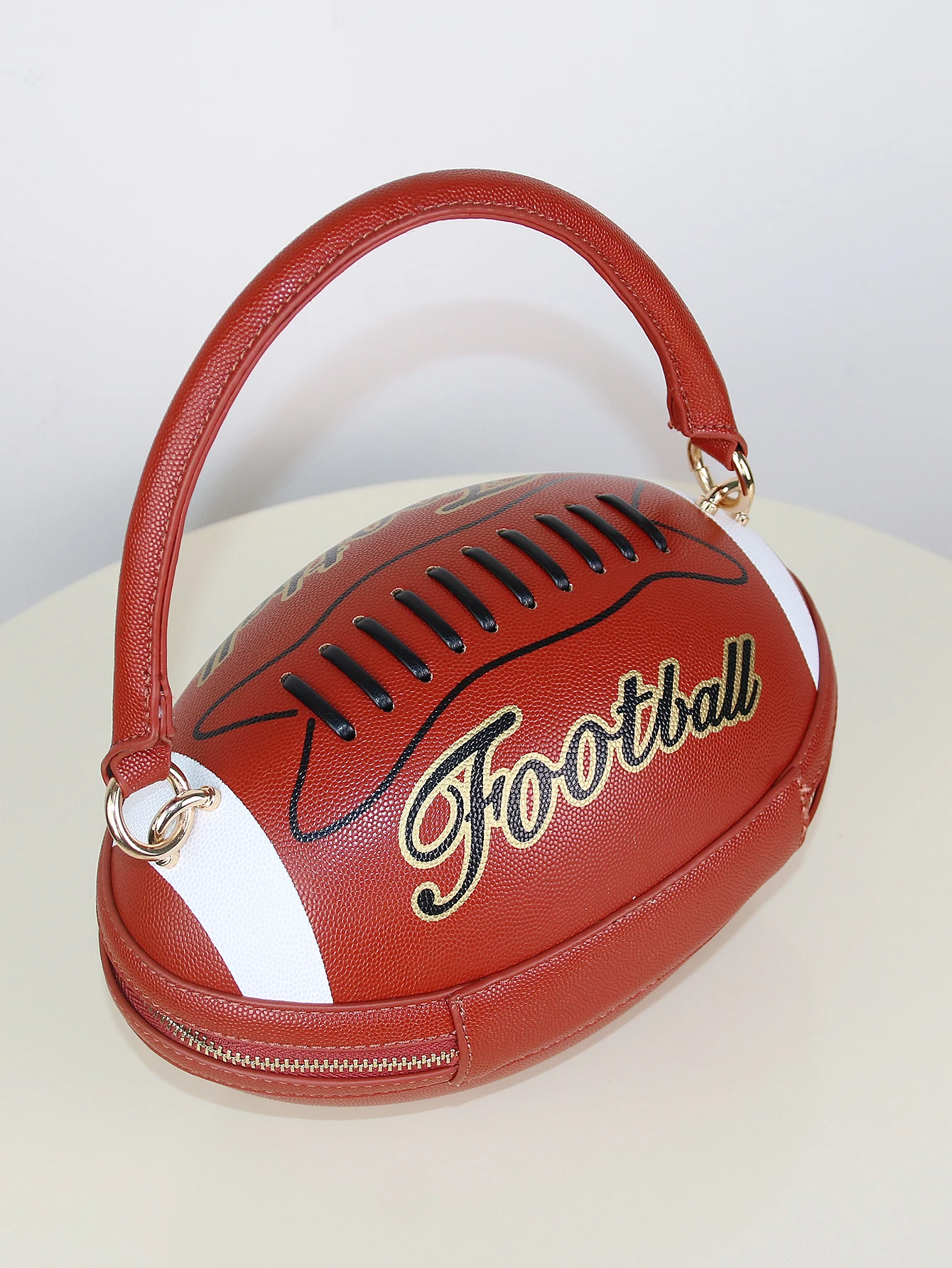 y2k millennial hottie American football rugby women\'s bag creative fashion funny shaped bag cute light handbag personality styli