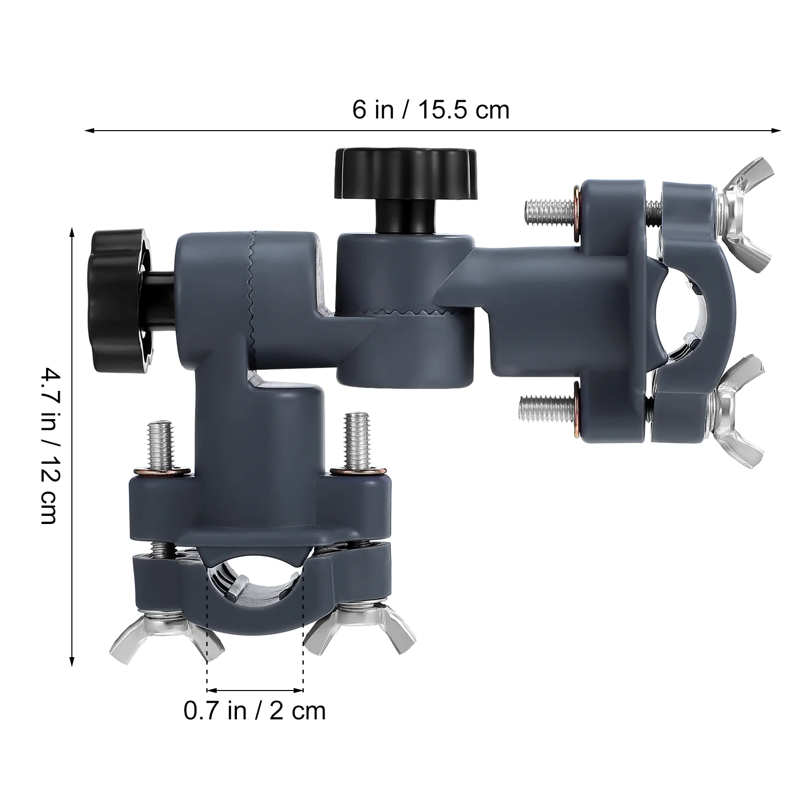 Vissen Paraplubak Beugel Parasolhouder Stoelaccessoire Verstelbare knop Socket Diameter As Buitenbasis Meubilair