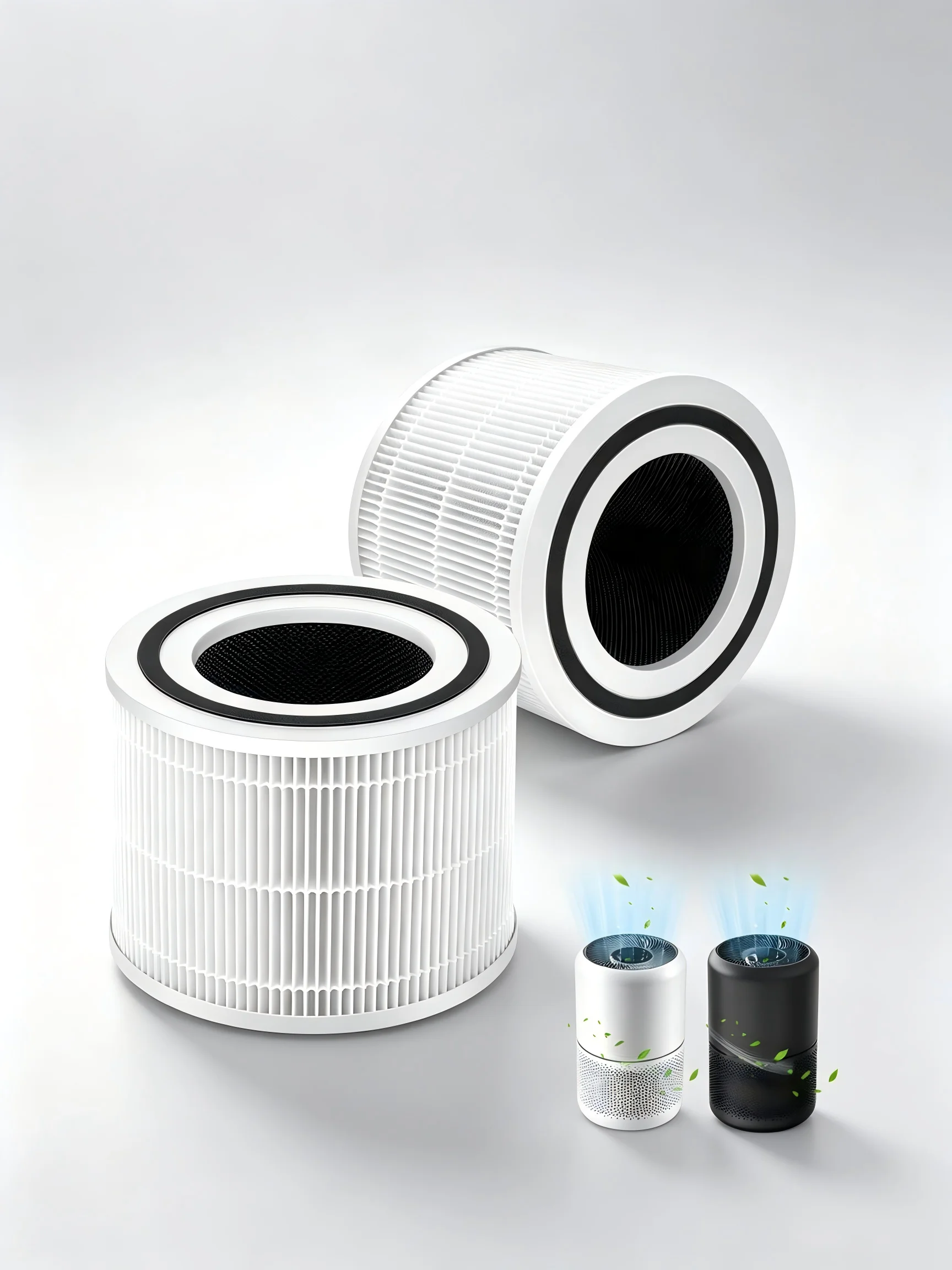Replacement Filter Compatible with Levoit Core 300S / Core 300 / Core P350, 3-in-1 H13 True HEPA Air Purifier Filter, High-Effic view 5