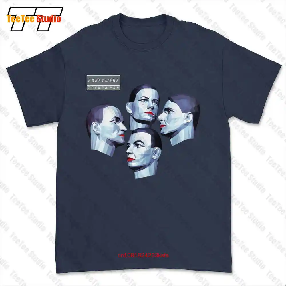 Kraftwerk Electric Cafe Album Cover T-shirt Tee PVQD