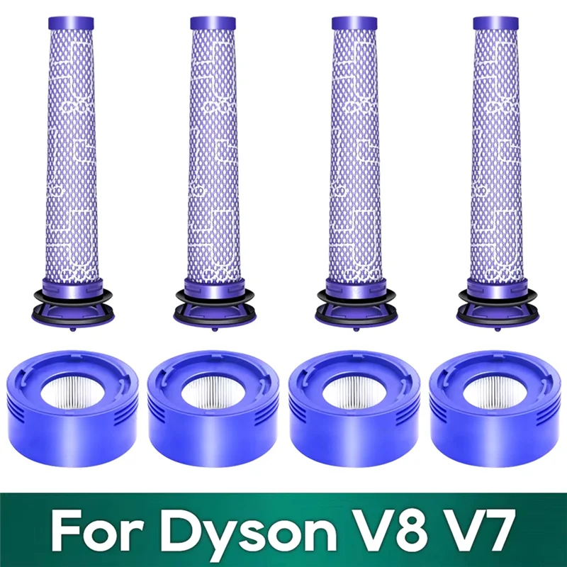 【ABODE】مرشحات قطع غيار الإكسسوارات للمكانس الكهربائية اللاسلكية Dyson V7، V8 DC58، DC59 DC61، DC62 - نماذج حيوانات مطلقة #5