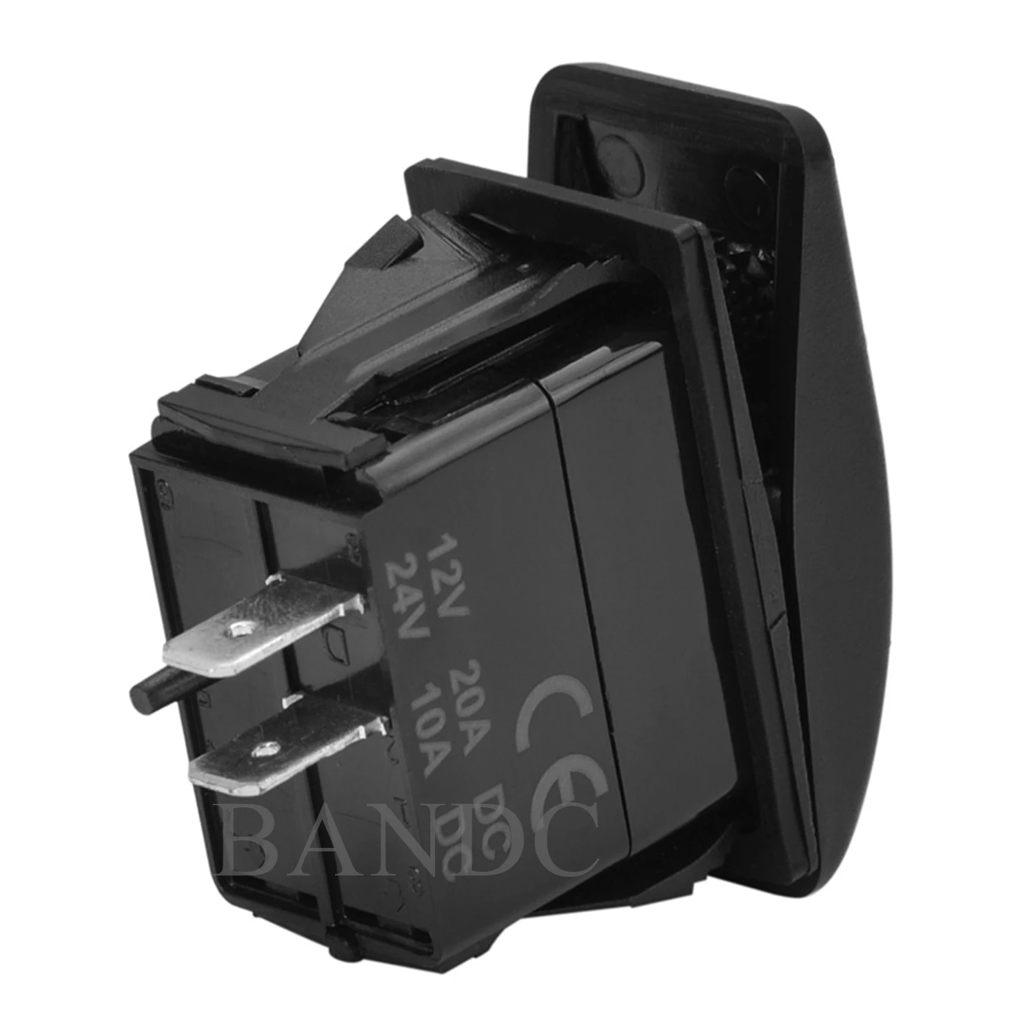 12/24V Marine Rocker Switch 2/3/6 Pin ON OFF ON Momentary Switch 3 Way Reverse Polarity Toggle Switch for Car Boat Dash Replace