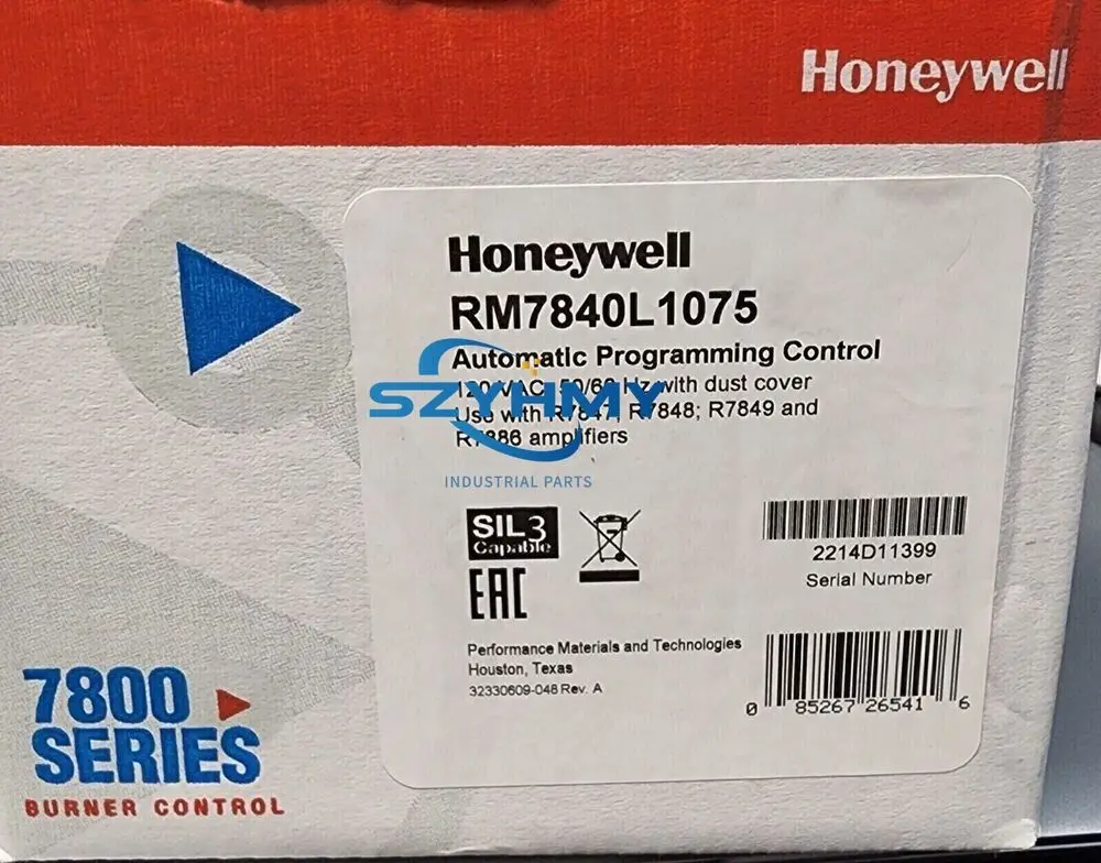 

New Honeywell Burner Controller with box rm7840l1075 rm7840l1075