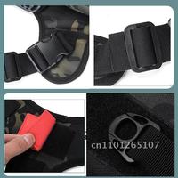 New Tactical Dog Harness Backpack Military Pet Dog Bag Vest for Medium Large Dogs Outdoor Walk Hiking Dog Food Rucksacks