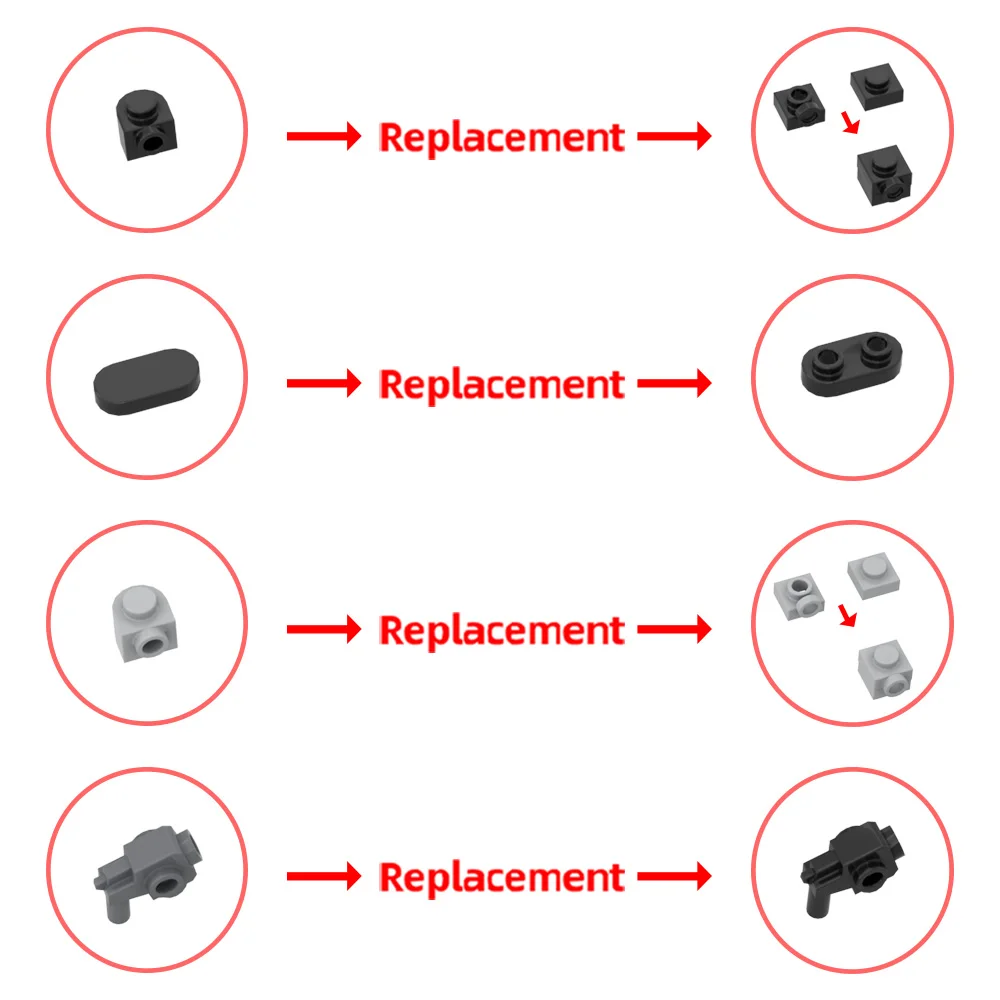 MOC Brickheadzs Model Ghouls Building Blocks Model T-60 Powers Armors Brickheadz Bricks Cymbalss Monkey Toy Children Gift