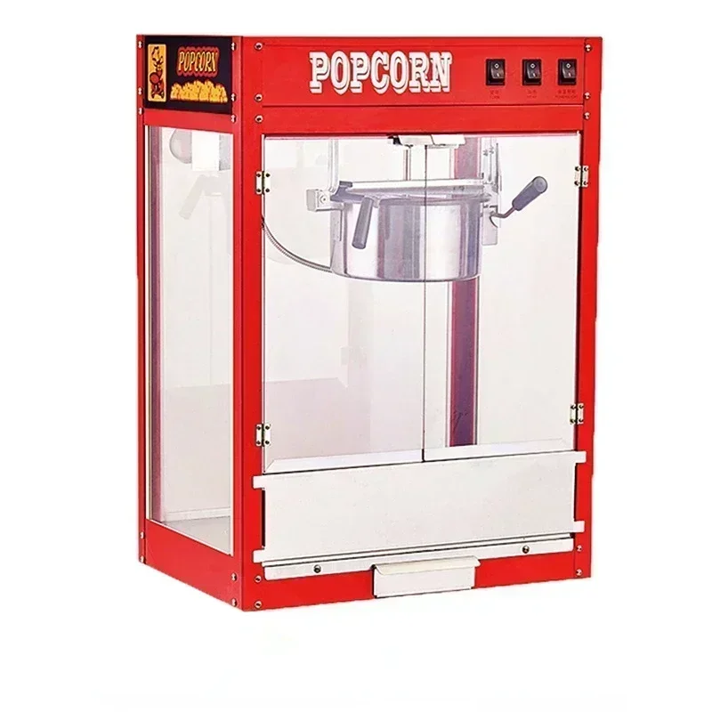 Popcorn Machine Stall Automatic Electric Popcorn Machine Flowing Popcorn Machine Cinema A Pop Corn Pop