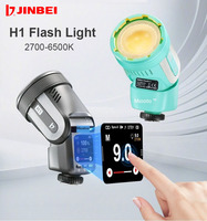 JINBEI H1-LED Flash Light TTL HSS Speedlite 2700-6500K With TouchScreen Universal for Canon Nikon Sony Fuji Olympus Panasonic