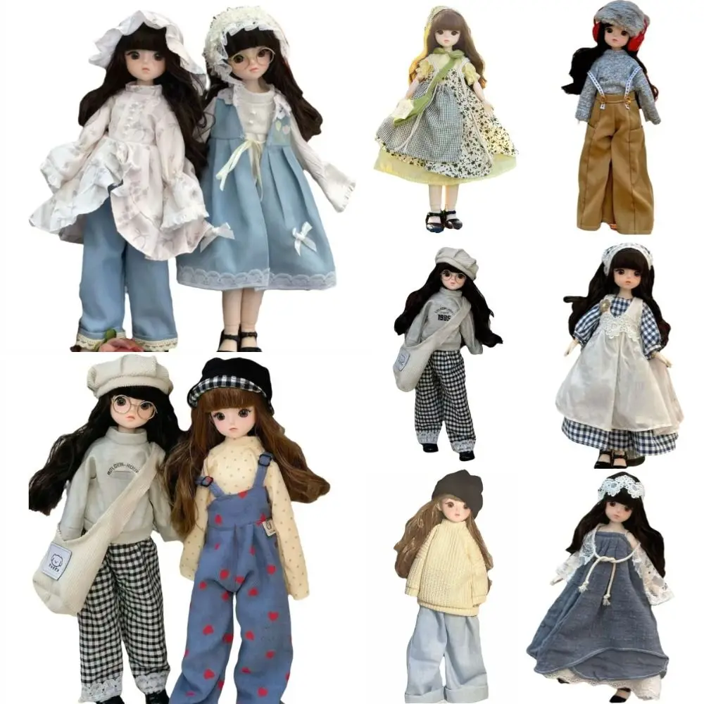 

Multiple Styles 1/6 BJD 30cm Doll BJD Doll Clothing DIY Replace Princess Skirt Set Handmade Doll Wear Kids Gift