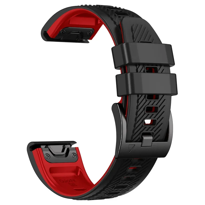 Strap 22mm 26mm For Garmin Fenix 8 7X 7 6X 6 Pro 5X 5 Plus 945 955 Silicone Watch Band Epix Pro Gen 2 47/51mm Enduro 3 Bracelet image 5
