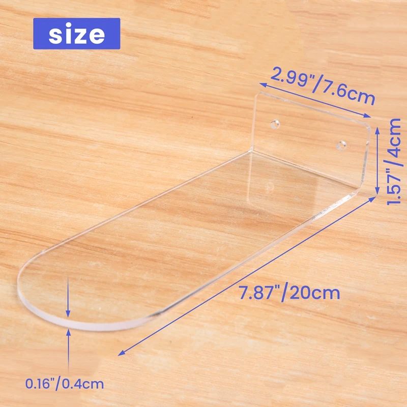 Floating Shoe Display Stand - 6 Shoe Shelf For Wall - Sneaker Levitation Display Shoe Wall Shelf