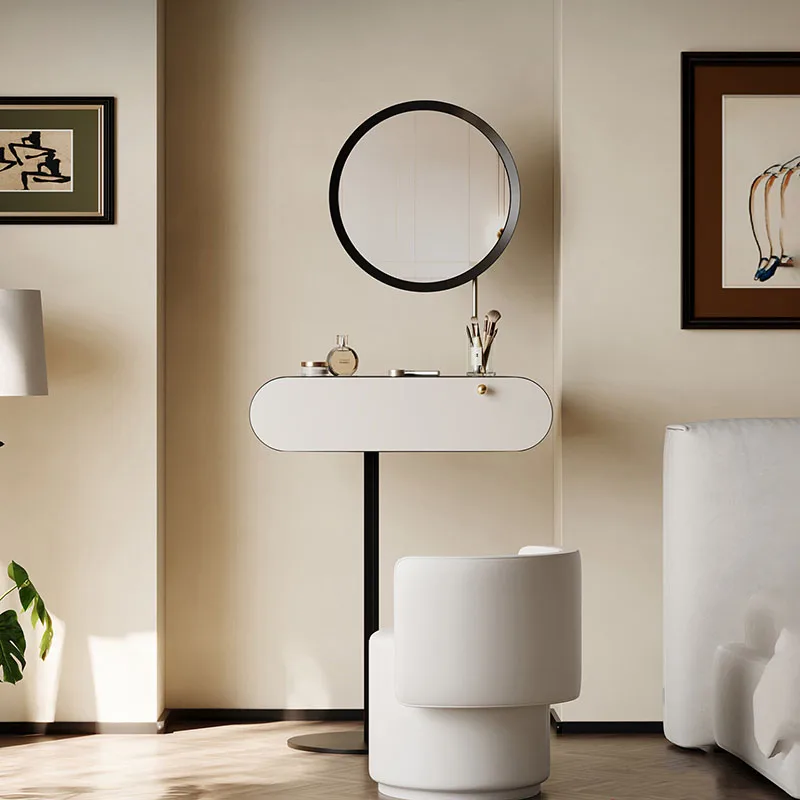 

Makeup Bedroom Vanity Table Girl Small Modern Coffee Nail Storage Dressing Table Cosmetics Cheap Penteadeira Trendy Furniture