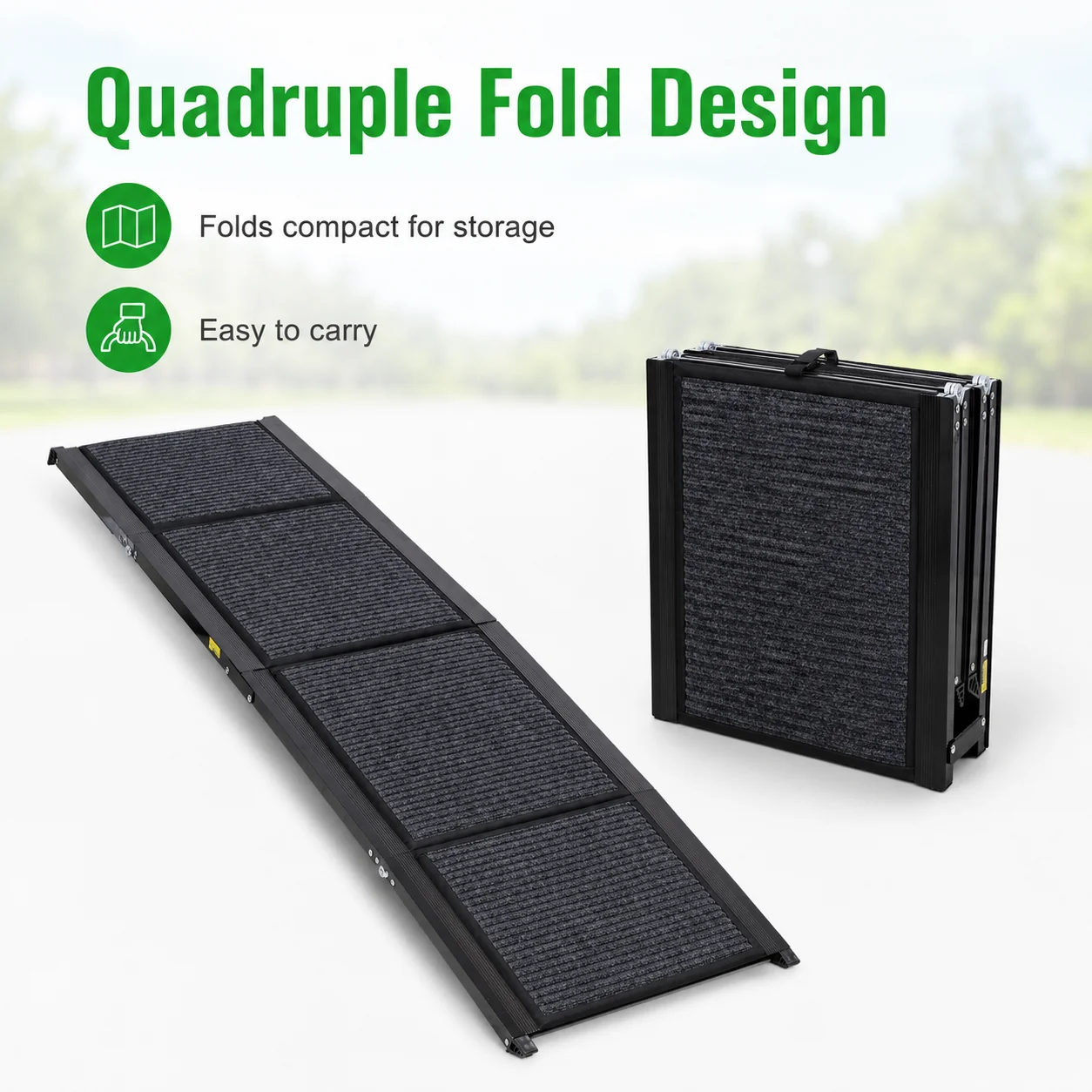Portable Folding Pet Ramp for - Outdoor Camping Carpet 评论和价格