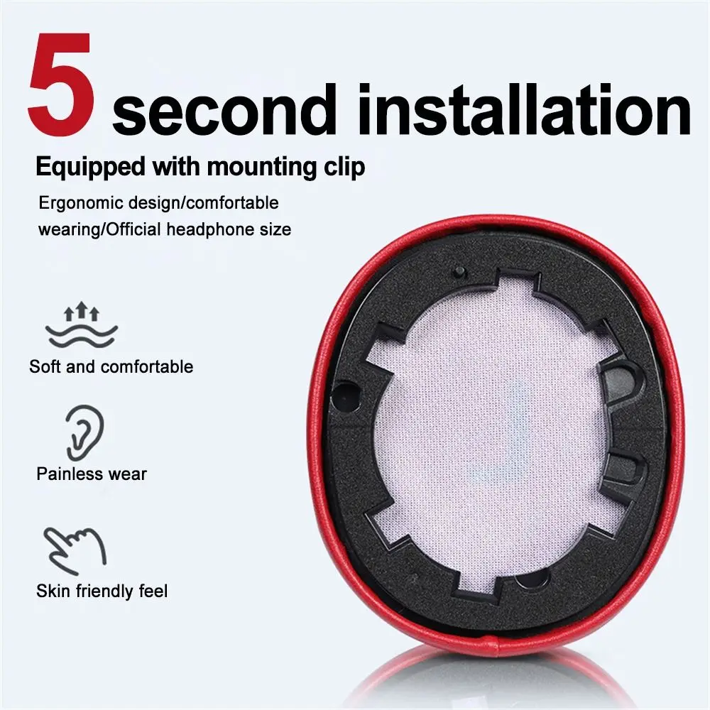 1 Pair Soft Headset Foam Pad Earbuds Cover Ear Cushion Headphones Accessories Ear Pads for JBL TUNE 700BT 710BT 750BTNC image 4