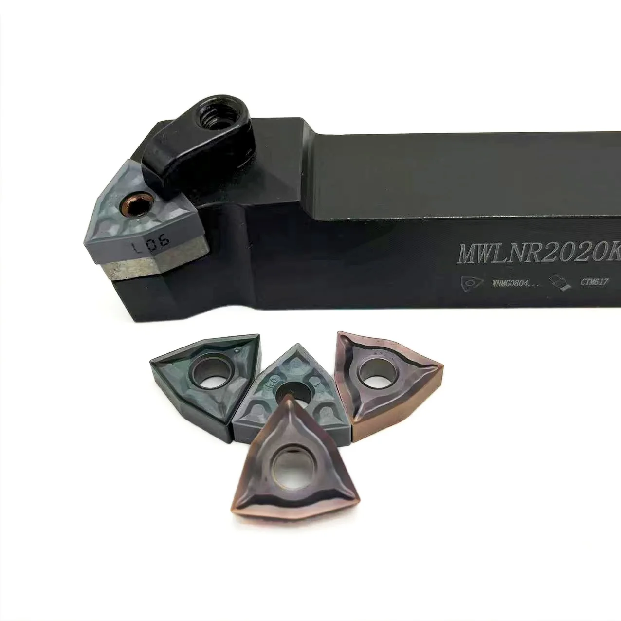 Porte-outil de tournage externe, serrage CNC, coupe de tour pour tary MG080sediYBG205, inserts, MWLNR1616H08, MWLNR2020K08, MWLNR2525M08