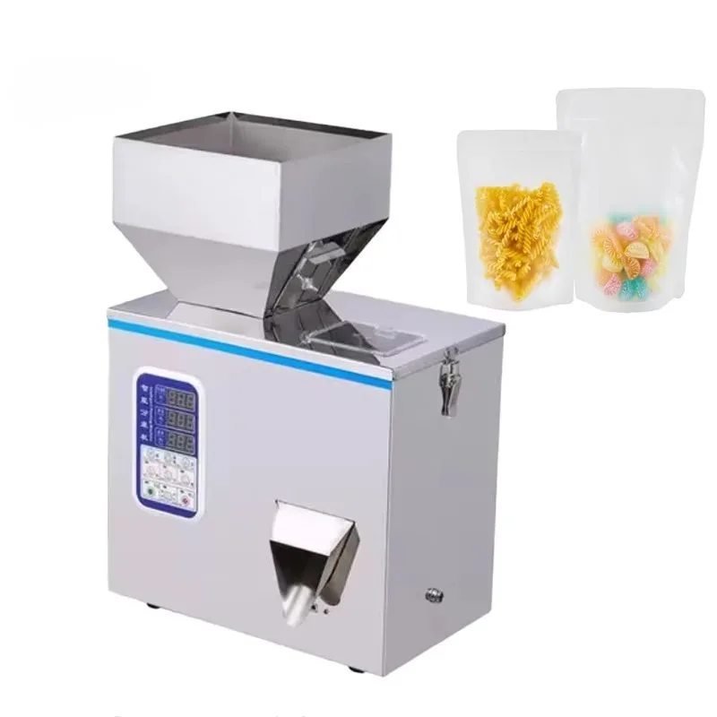 Máquina Empacadora Semiautomática Industrial para Bolsas de 1 kg, Máquina de Pesaje y Empaquetado para Azúcar en Polvo, Arroz, Granos y Alimentos