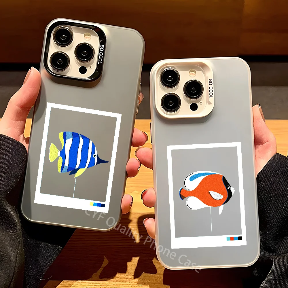 

Guillem Advanced French Painting Julie Guillem Phone Case For Apple 11 12 13 14 15 16Pro Max Plus Protect Plating Phone Cover