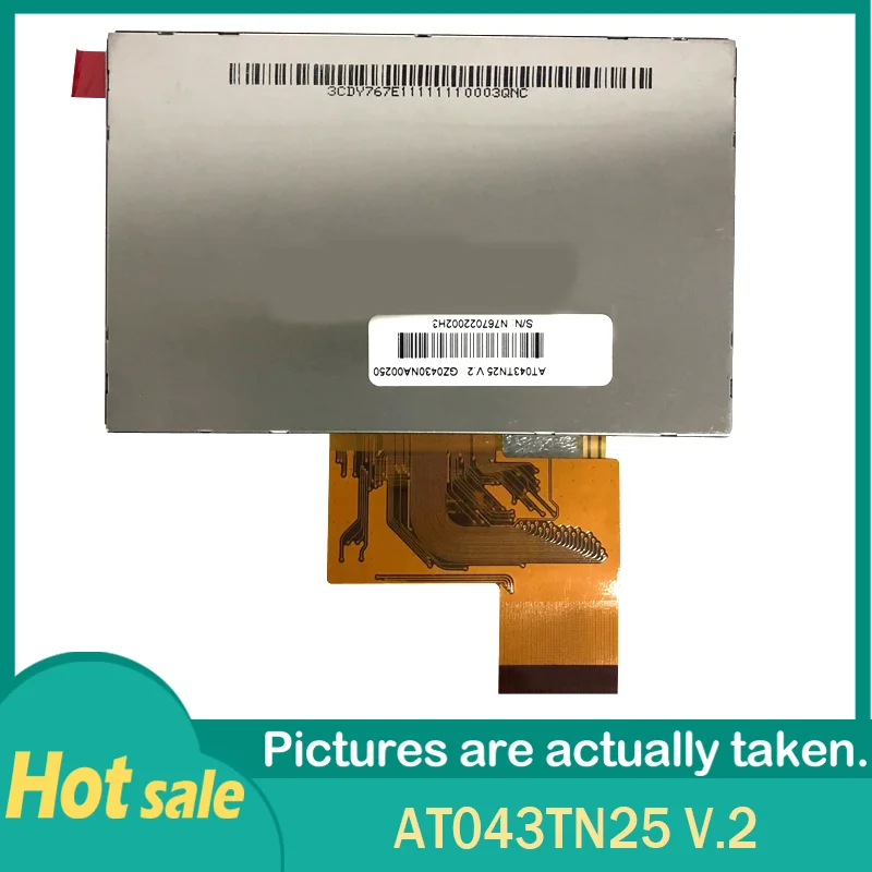 

100% Original AT043TN25 V.2 V2 4.3inch Industrial Lcd Panel