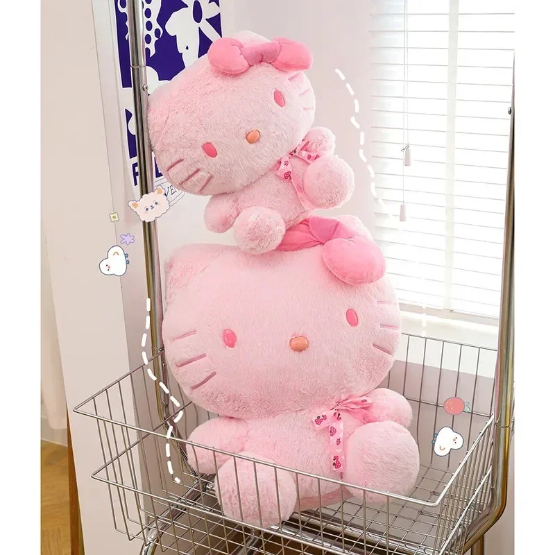 

28-35 см Sanrio Hello Kitty Cat плюшевые игрушки мультфильм KT Cat плюшевая кукла мягкая кавайная аниме подушка подарок на день рождения для детей и девочек