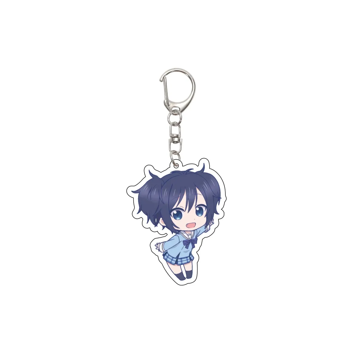 55MM Anime Happy Sugar Life Keychain Matsuzaka Satou/Koube Shio