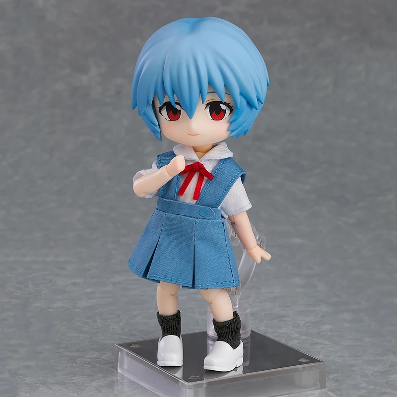 Original GSC GoodSmile Doll NEON GENESIS EVANGELION Ayanami Rei Action Figure PVC Genuine Collection Model Toy Ornament Figurine