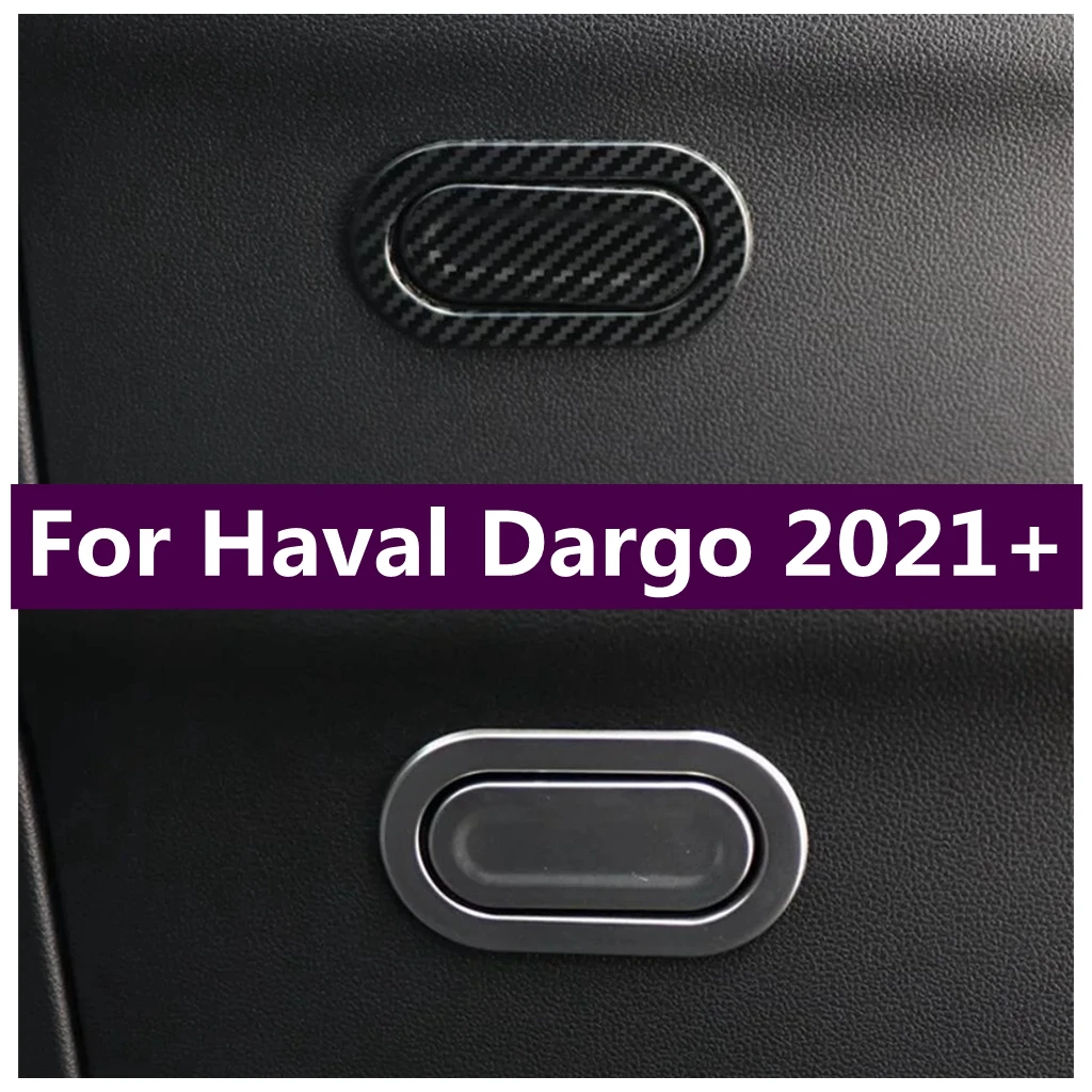 

Stainless Steel Glove Storage Box Sequins Decoration Frame Cover Trim Fit For Haval Dargo 2021 2022 2023 2024 Car Accessories