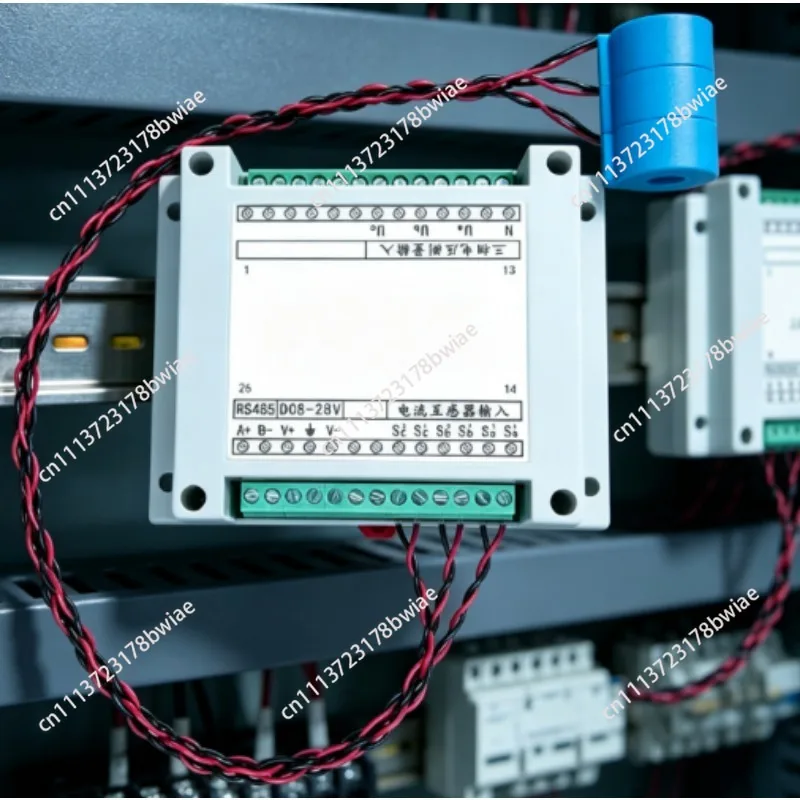 Three-phase Electrical Parameters Voltage And Frequency Acquisition Module Current Sensor Transmitter Power RS485