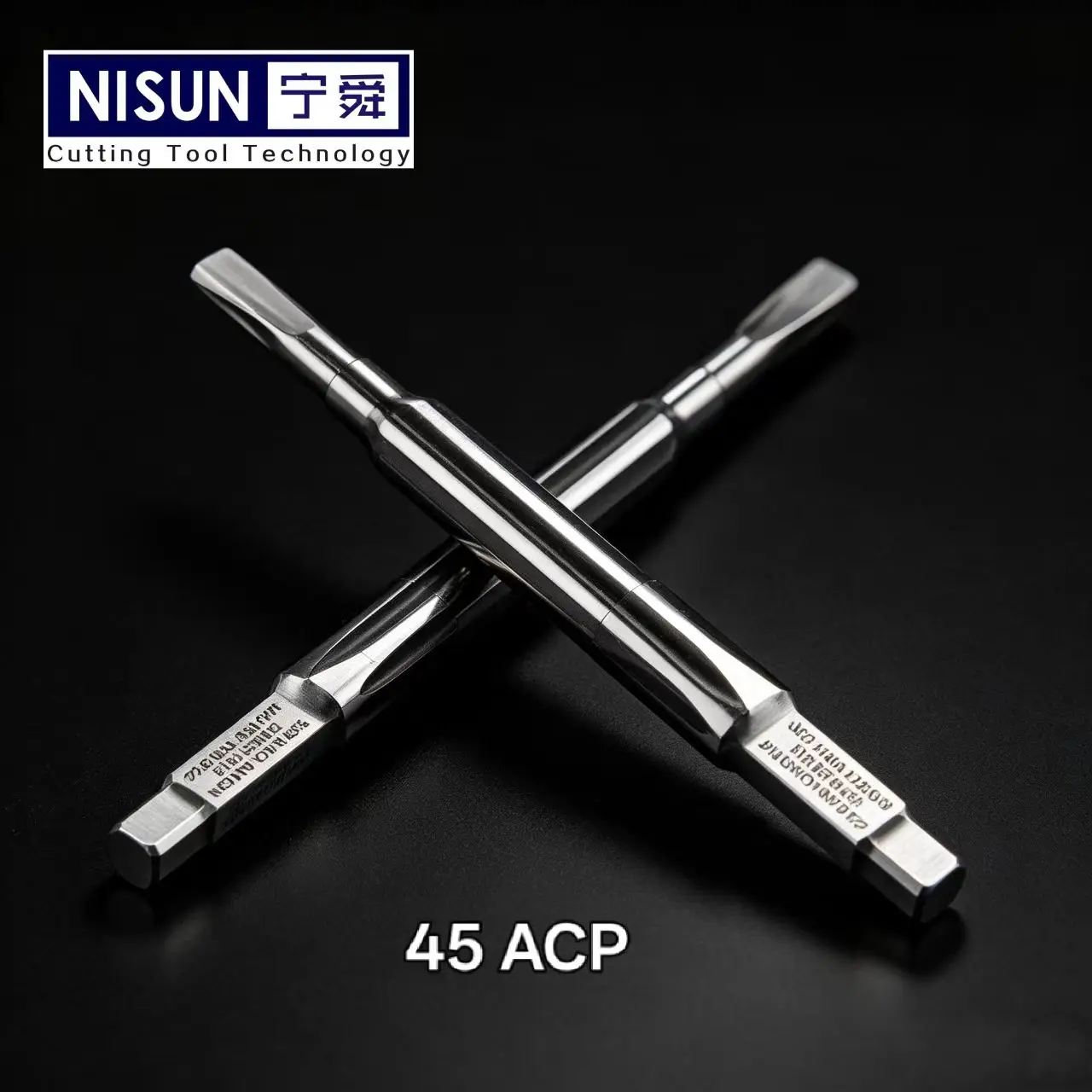 45 ACP SAAMI Chamber Reamer Solid Carbide Tungsten Steel