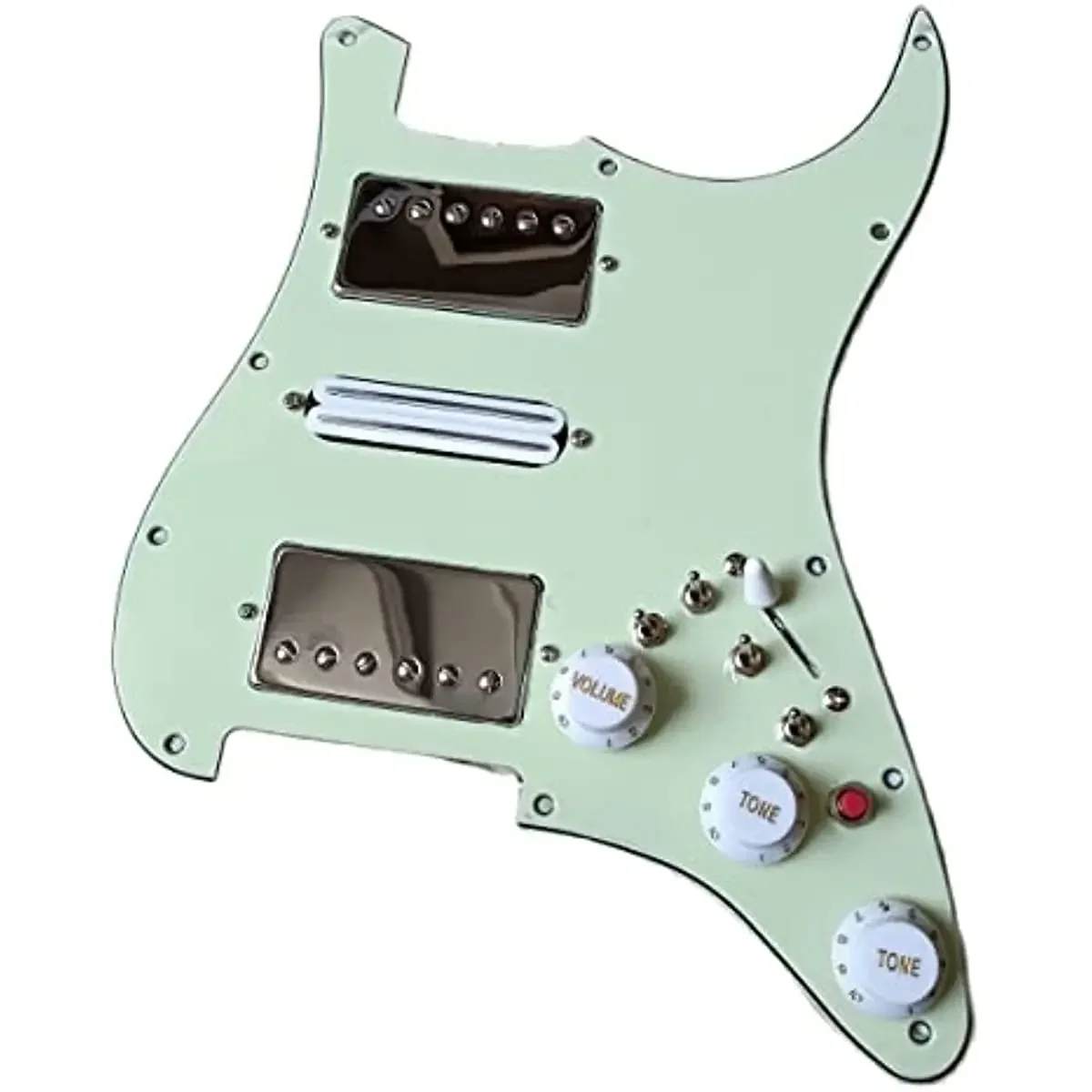 HSH Upgrade Loaded Pickguard Set Multifunction Switch Alnico5 Mini Humbucker Pickup High Output DCR Fit